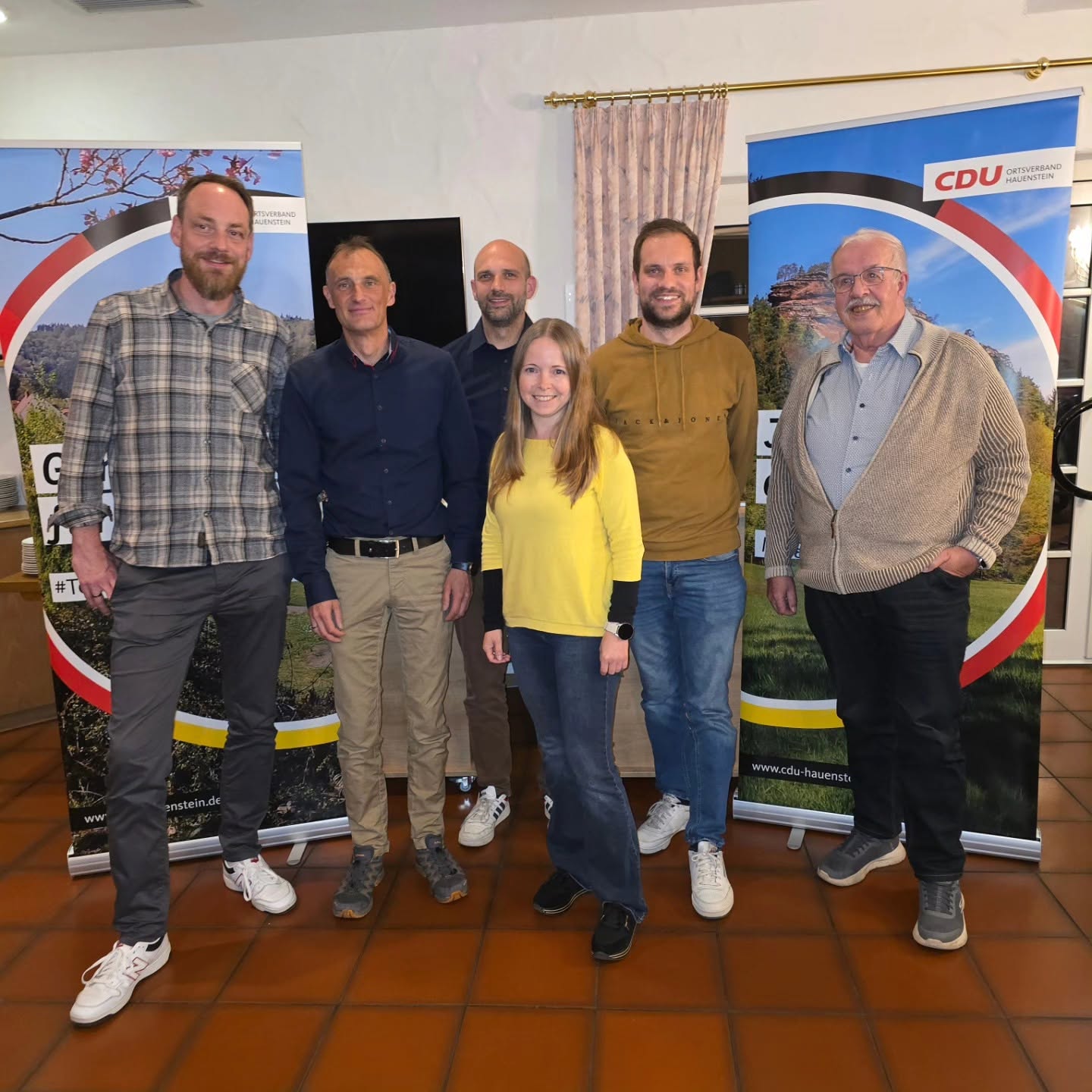 Gruppenbild Vorstand Ortsverband Hauenstein