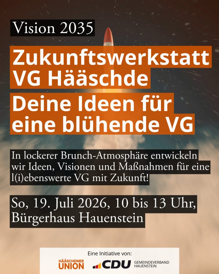 Zukunftswerkstatt VG Hääschde - Vision 2035